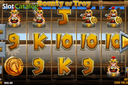 Скрин2. Bounty Of Troy слот
