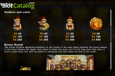 Скрин7. Bounty Of Troy слот