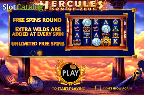 Скрин3. Hercules Son of Zeus слот