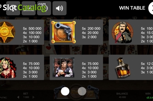 Скрин6. Wild Saloon (Promatic Games) слот