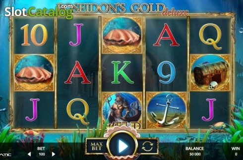 Скрин2. Poseidon’s Gold Deluxe слот