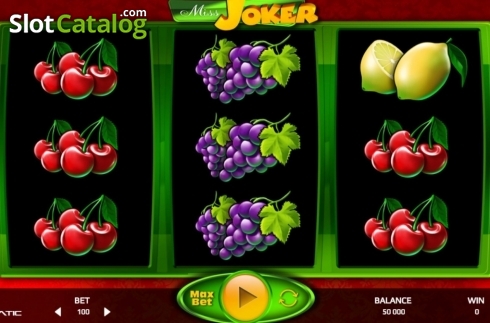 Скрин2. Miss Joker (Promatic Games) слот