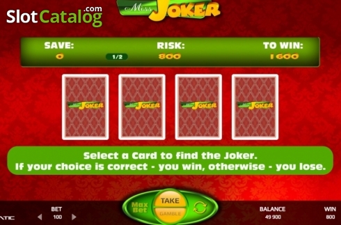 Скрин4. Miss Joker (Promatic Games) слот