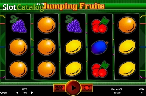 Скрин2. Jumping Fruits (Promatic Games) слот