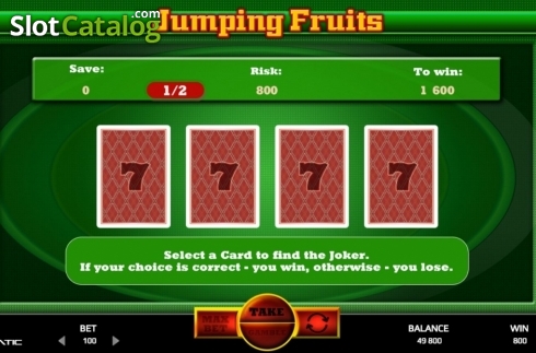 Скрин4. Jumping Fruits (Promatic Games) слот