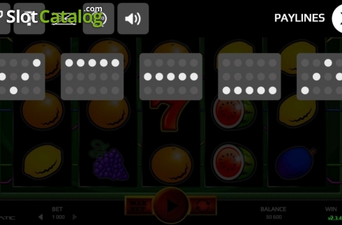 Скрин8. Jumping Fruits (Promatic Games) слот