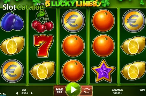 Скрин2. 5 Lucky Lines слот
