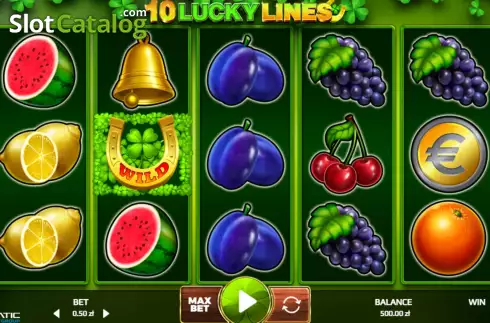 Скрин2. 10 Lucky Lines слот