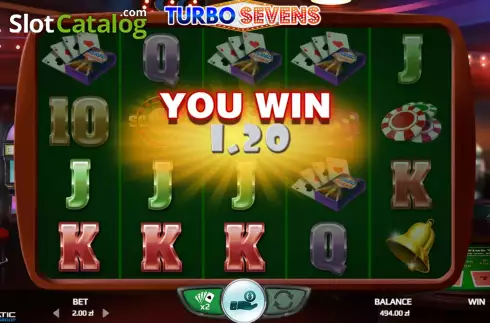 Скрин3. Turbo Sevens слот
