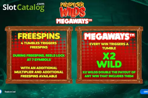 Скрин2. Prospector Wilds Megaways слот