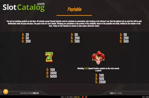 Скрин6. Hot Joker Fruits Stacks слот