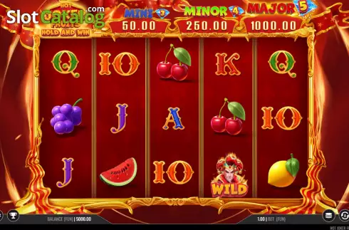 Скрин2. Hot Joker Fruits: Hold and Win слот