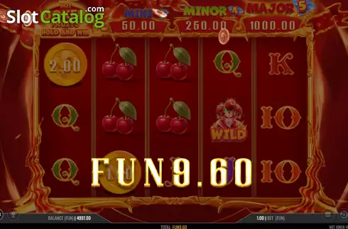 Скрин3. Hot Joker Fruits: Hold and Win слот