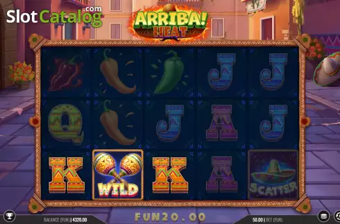 Скрин3. Arriba Heat слот