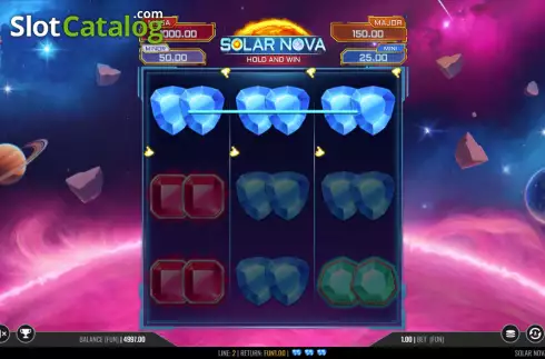 Скрин3. Solar Nova Hold & Win слот