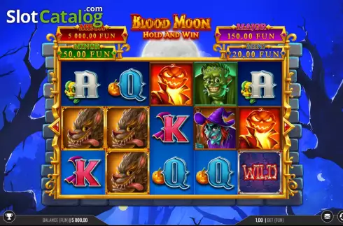 Скрин2. Blood Moon Hold & Win слот