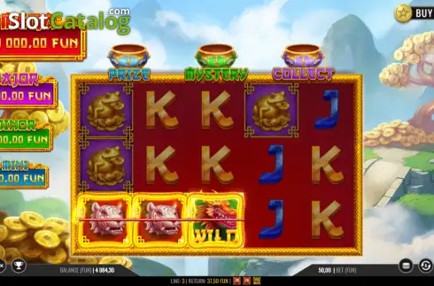 Скрин3. 3 Dragon Pots слот