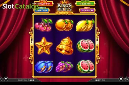 Скрин2. King’s Relics слот