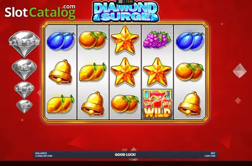 Скрин2. Diamond Surge слот