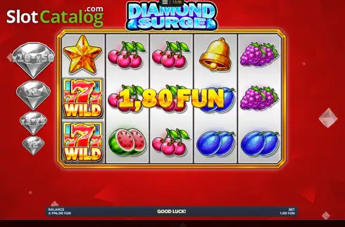 Скрин3. Diamond Surge слот
