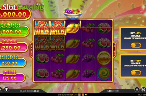 Скрин3. Fruit Coins Hold and Win слот
