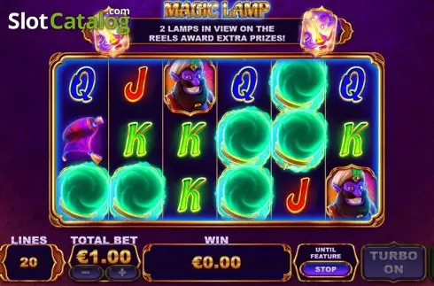 Скрин8. Ways Of The Genie Thundershots слот