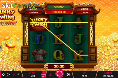 Скрин3. Lucky Twins Jackpot слот