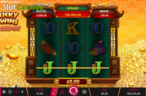 Скрин4. Lucky Twins Jackpot слот