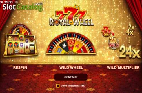 Скрин2. 777 Royal Wheel слот