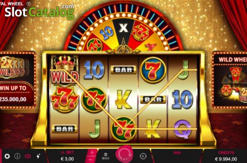 Скрин4. 777 Royal Wheel слот