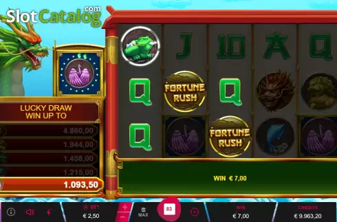 Скрин5. Fortune Rush слот
