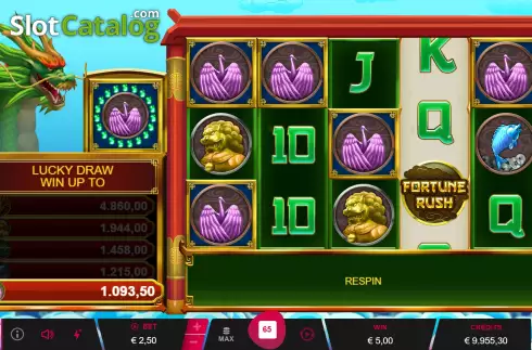 Скрин6. Fortune Rush слот