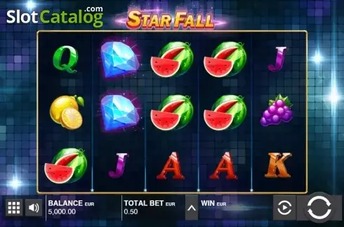 Скрин2. Star Fall слот