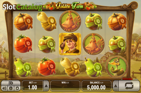 Скрин3. Golden Farm (Push Gaming) слот