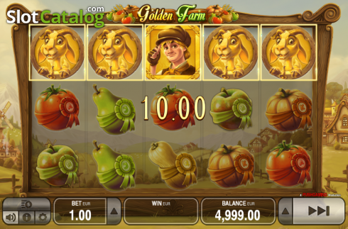 Скрин4. Golden Farm (Push Gaming) слот