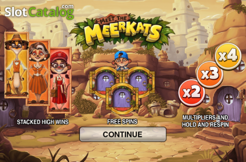 Скрин2. Meet the Meerkats слот