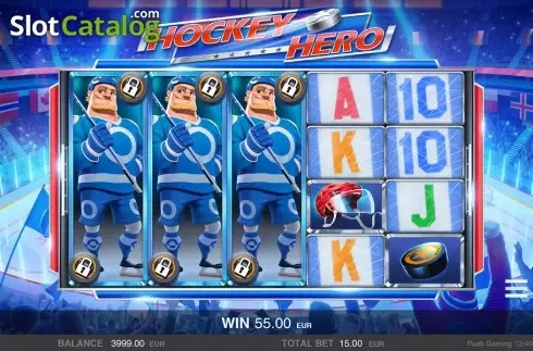 Скрин6. Hockey Hero слот