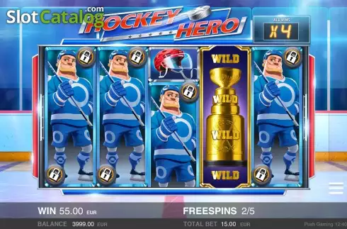 Скрин8. Hockey Hero слот