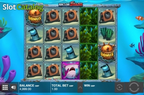Скрин2. Razor Shark слот