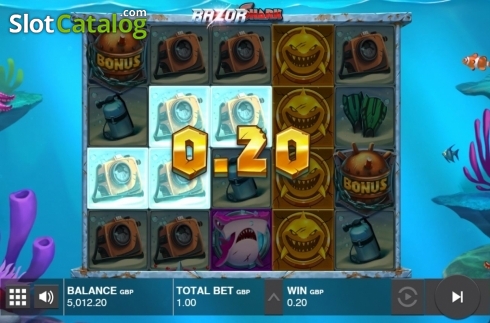 Скрин3. Razor Shark слот