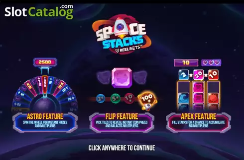 Скрин2. Space Stacks слот
