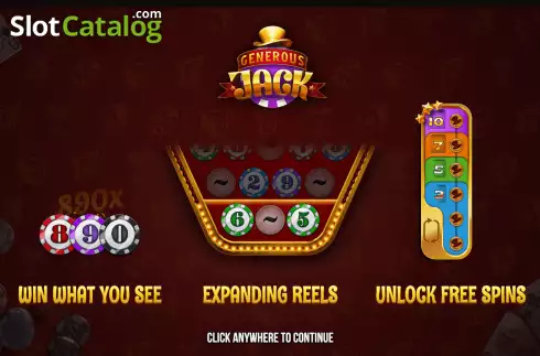 Скрин2. Generous Jack слот