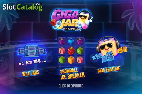 Скрин2. Giga Jar Cluster Link слот