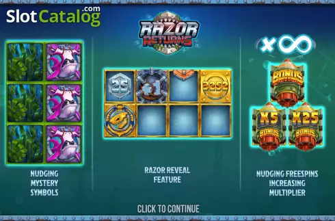 Скрин2. Razor Returns слот