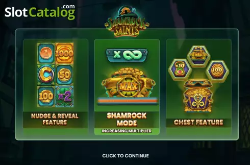 Скрин2. Shamrock Saints слот