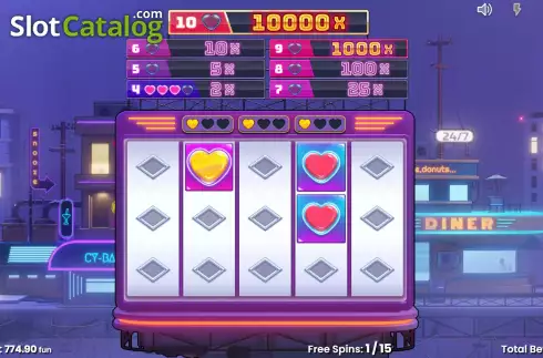 Скрин9. Hearts Highway слот