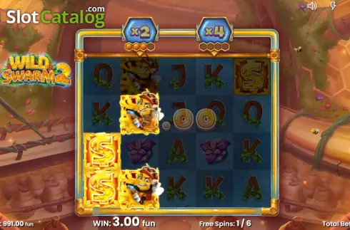 Скрин9. Wild Swarm 2 слот