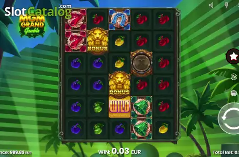 Скрин2. MGM Grand Gamble слот