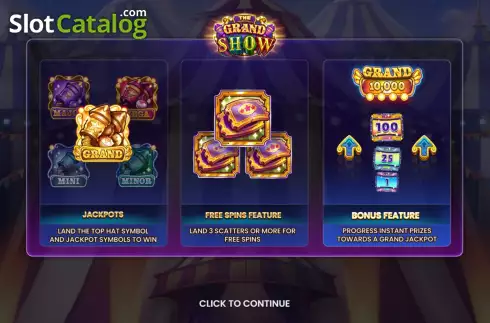 Скрин2. The Grand Show слот