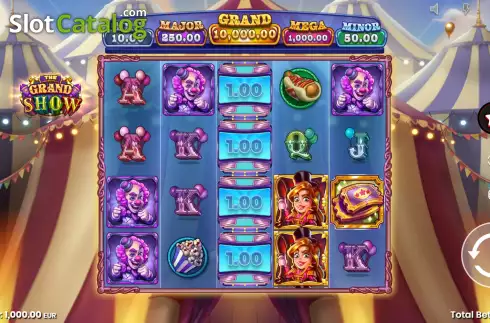 Скрин3. The Grand Show слот